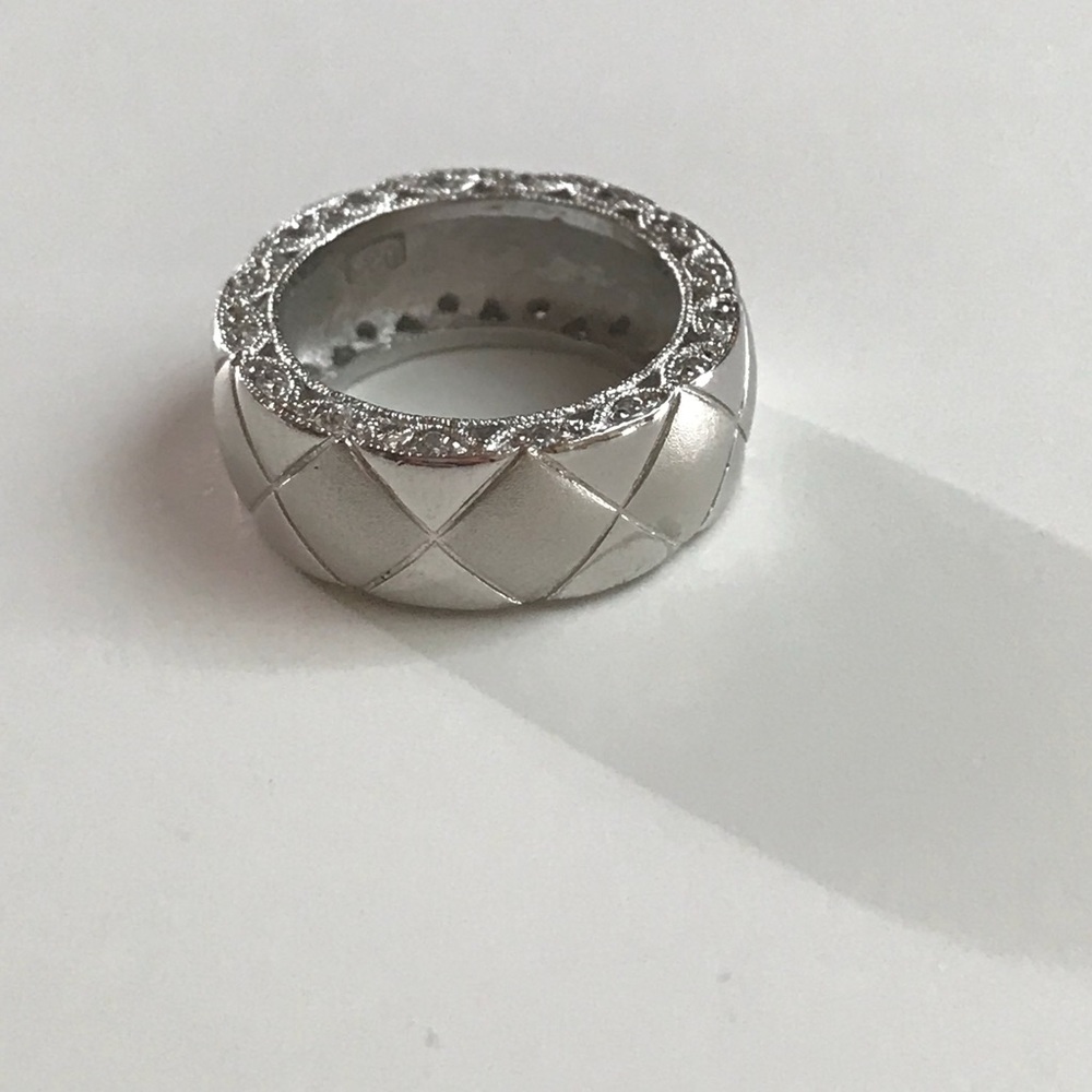 14 K Gold Plated and CZ Ring
